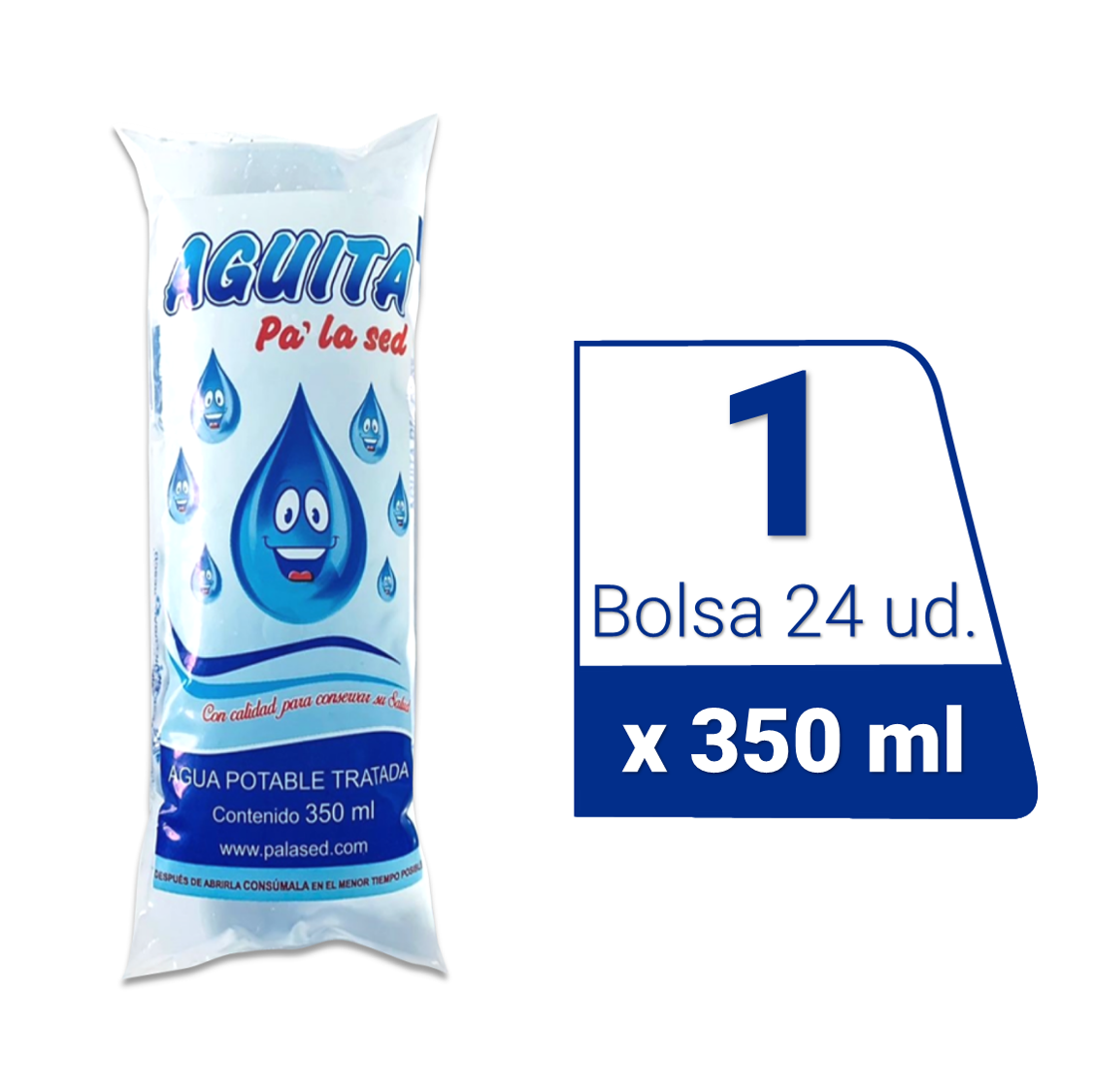 Agua Pala Sed Bolsa 350 ml X 20 Und a domicilio