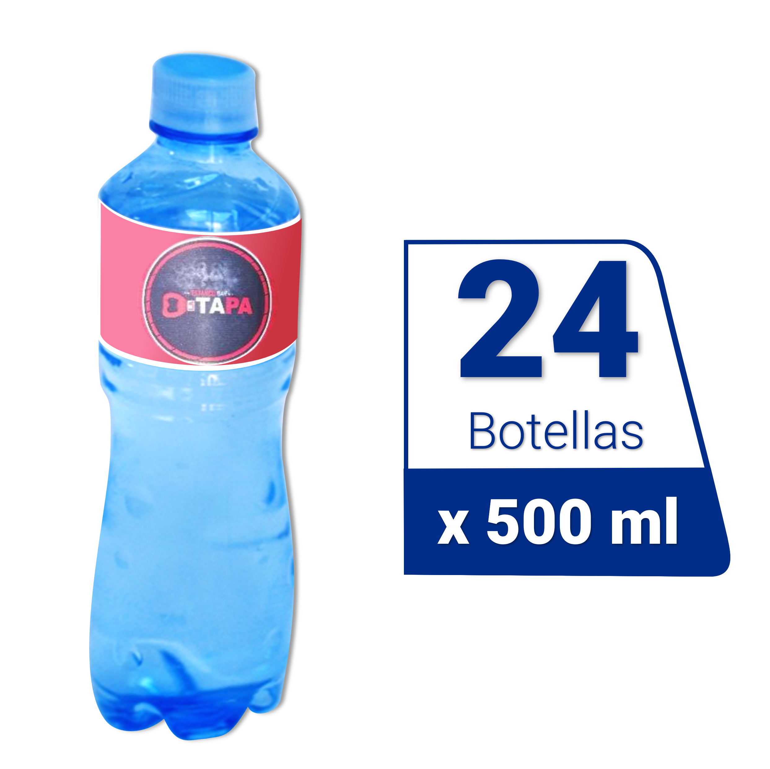 Agua Personalizada Botella 500 ML X 24 Und a domicilio