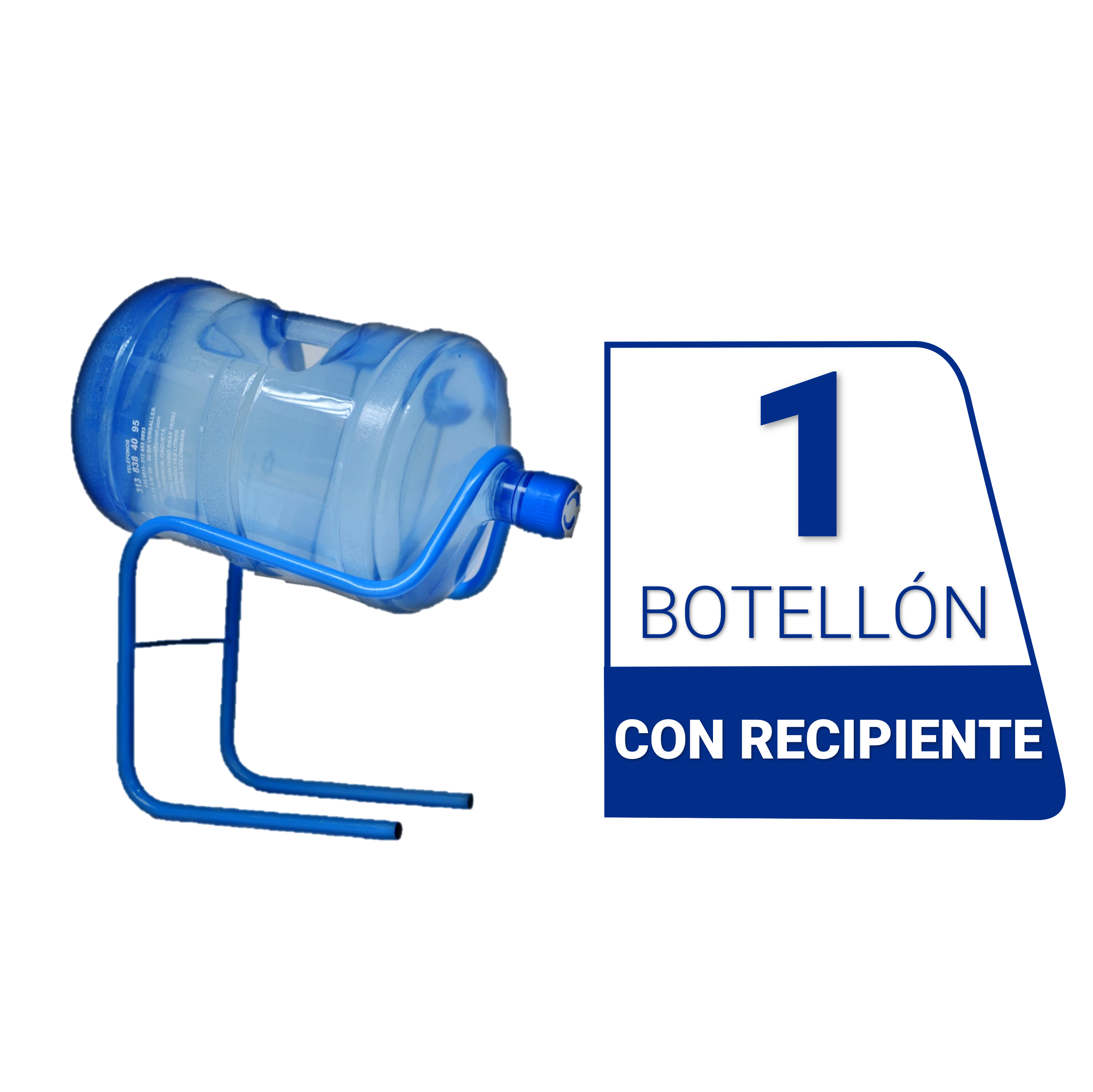 Botellón de Agua Pa la Sed 18,9 Lt con recipiente X 1 Und a domicilio