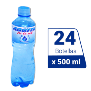 Aguita Pa’la Sed – Botella de Agua 500 ml (x24 Und.)